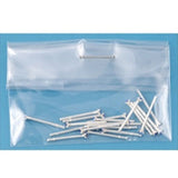 Simulated Blue Sapphire Cubic Zirconia Crystal Nose Stud 925 Sterling Silver-1.5mm