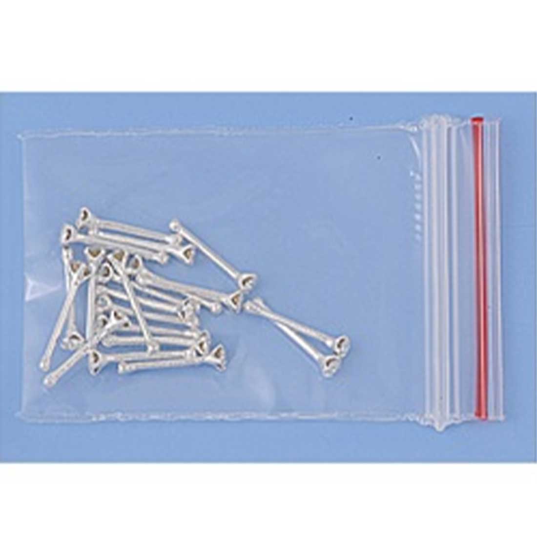 Ball Nose Stud Simulated Cubic Zirconia 925 Sterling Silver 1.8mm