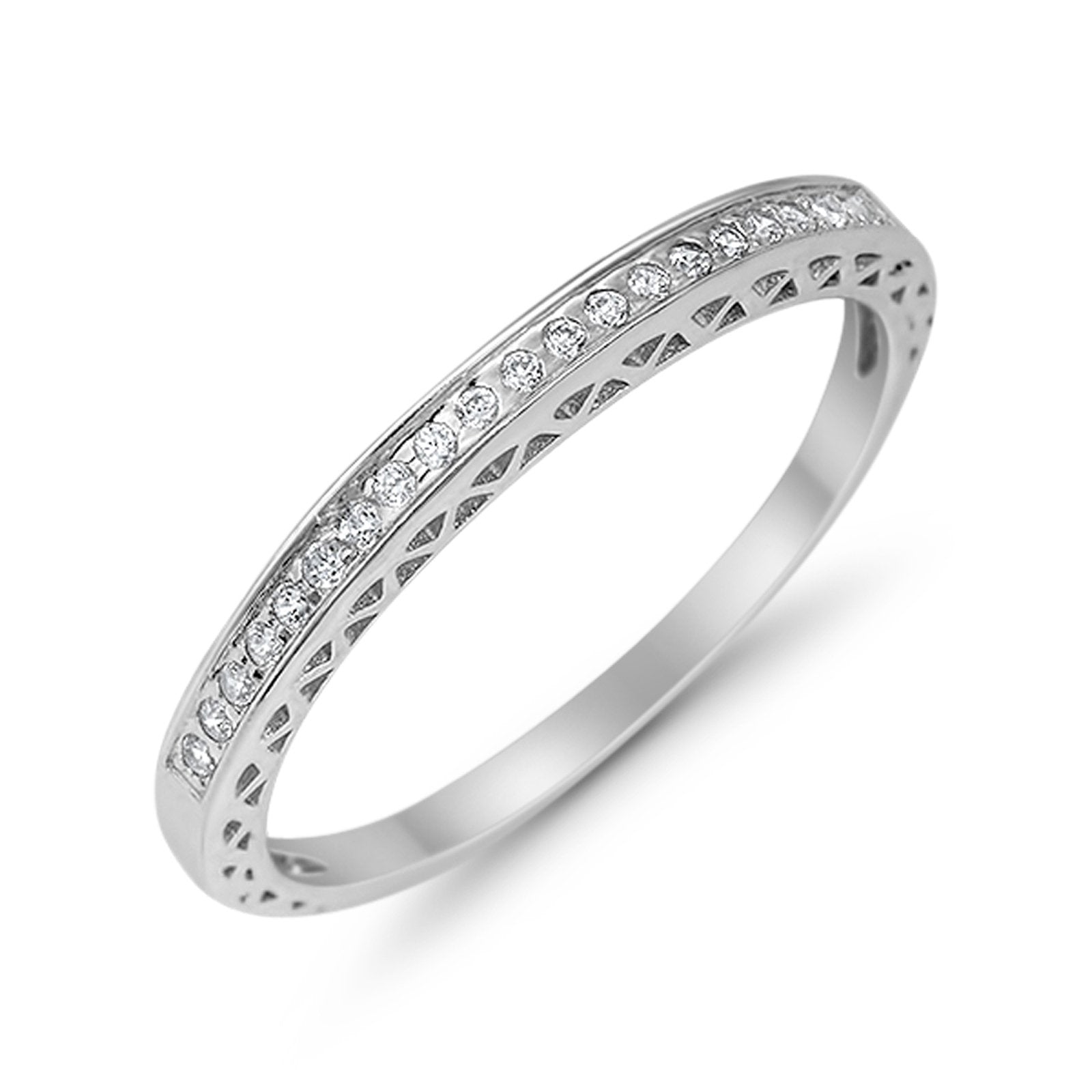Halo Cocktail Engagement Ring Round Simulated Cubic Zirconia 925 Sterling Silver