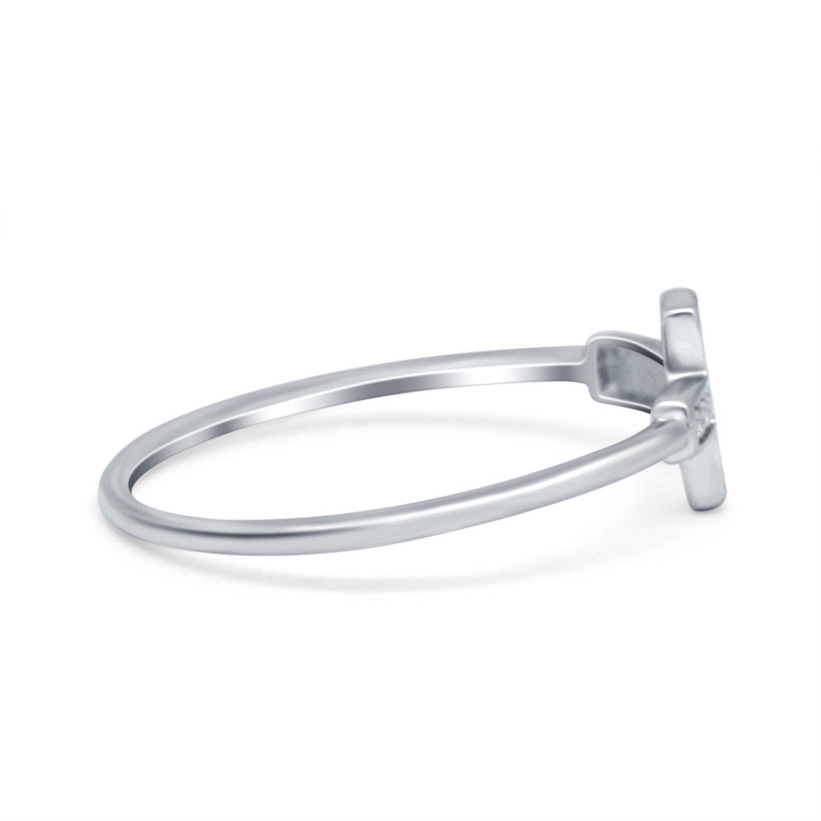Sideways Cross Ring