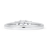 Vintage Style 0.25ct Three Stone Diamond Round Ring 14K White Gold Wholesale