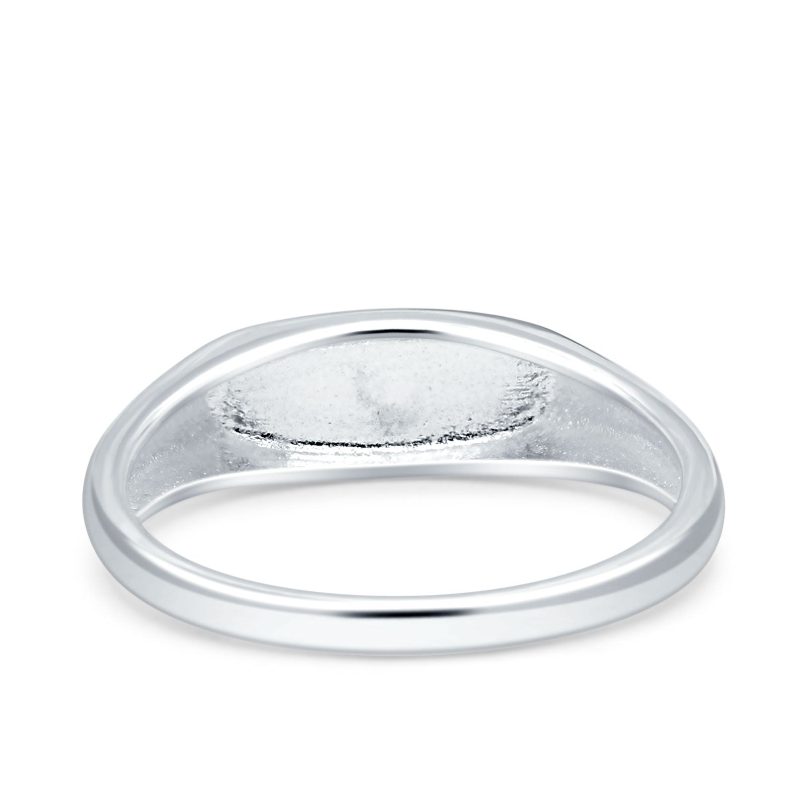 925 Sterling Silver Engravable Band Ring Wholesale