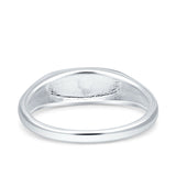 925 Sterling Silver Engravable Band Ring Wholesale