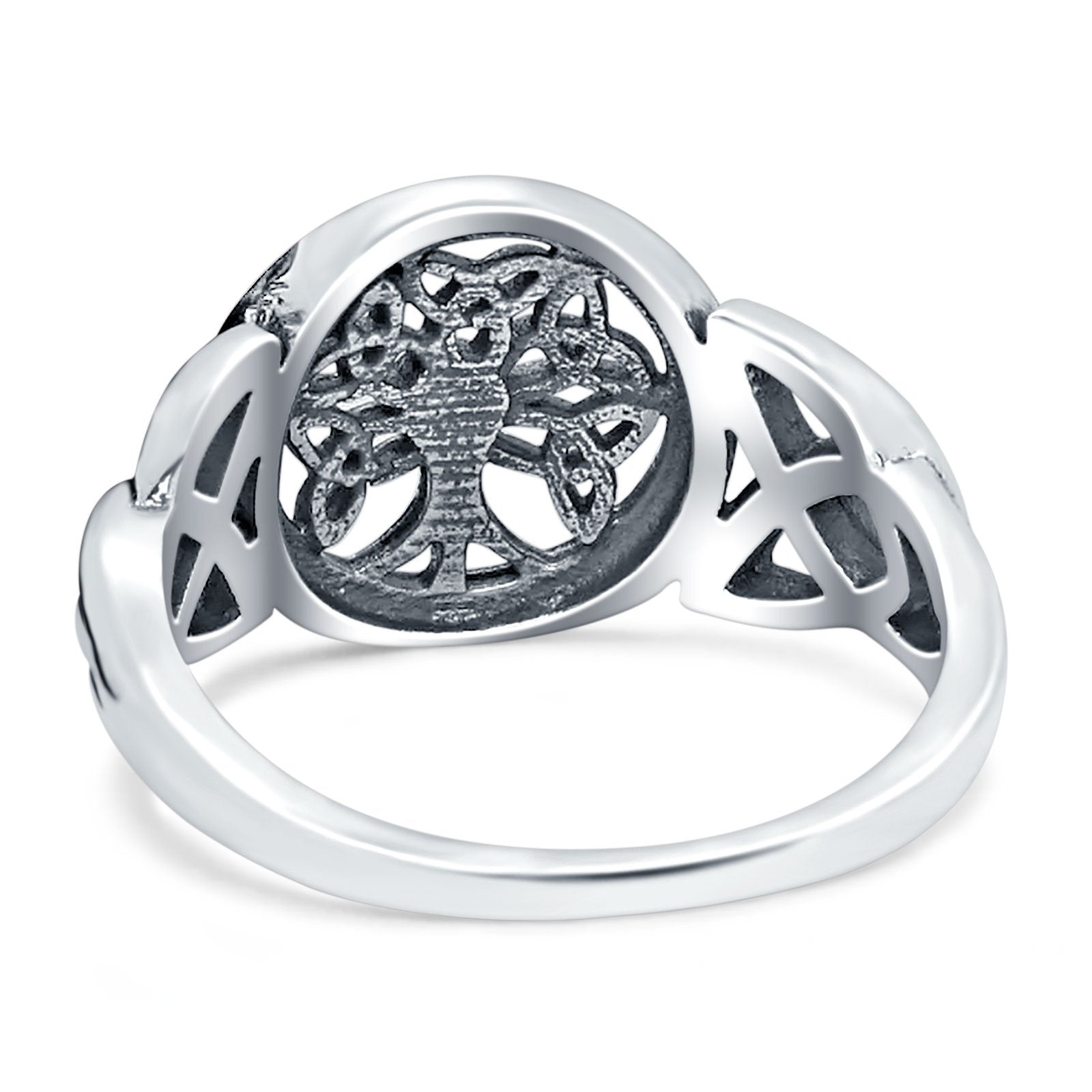 925 Sterling Silver Tree of Life Ring Wholesale
