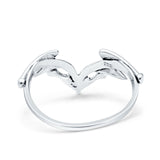Oxidized Band Solid 925 Sterling Silver Thumb Ring (12.9mm)