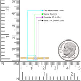 Half Eternity Stackable Band