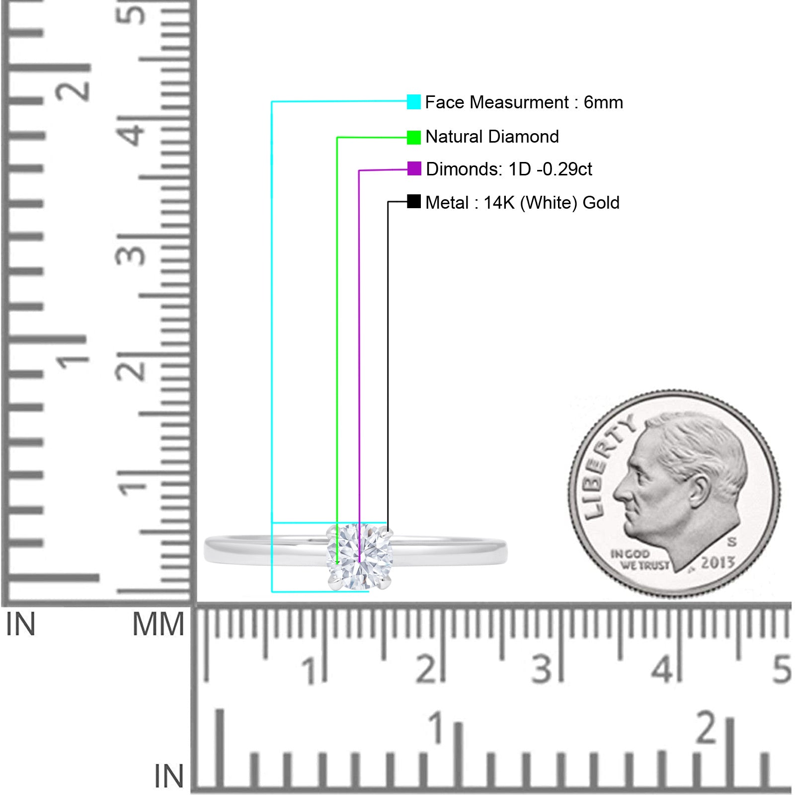 Half Eternity Stacking Band