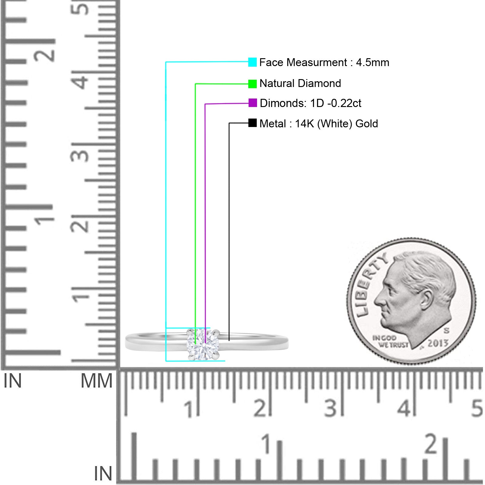 Half Eternity Stacking Band