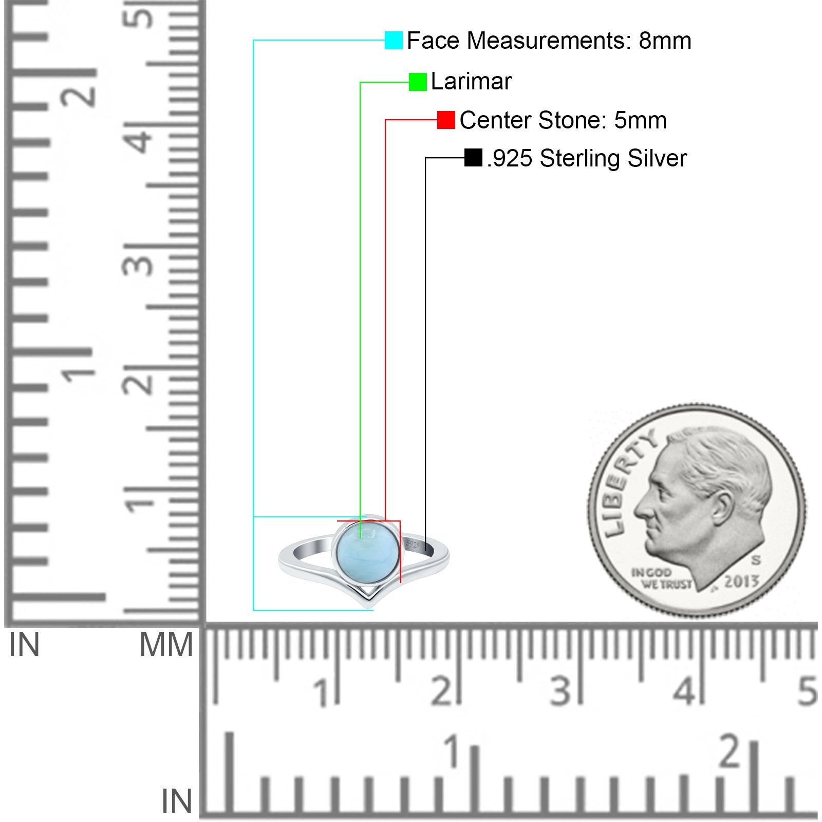 Chevron Midi Thumb Ring Solitaire Band Ring 925 Sterling Silver