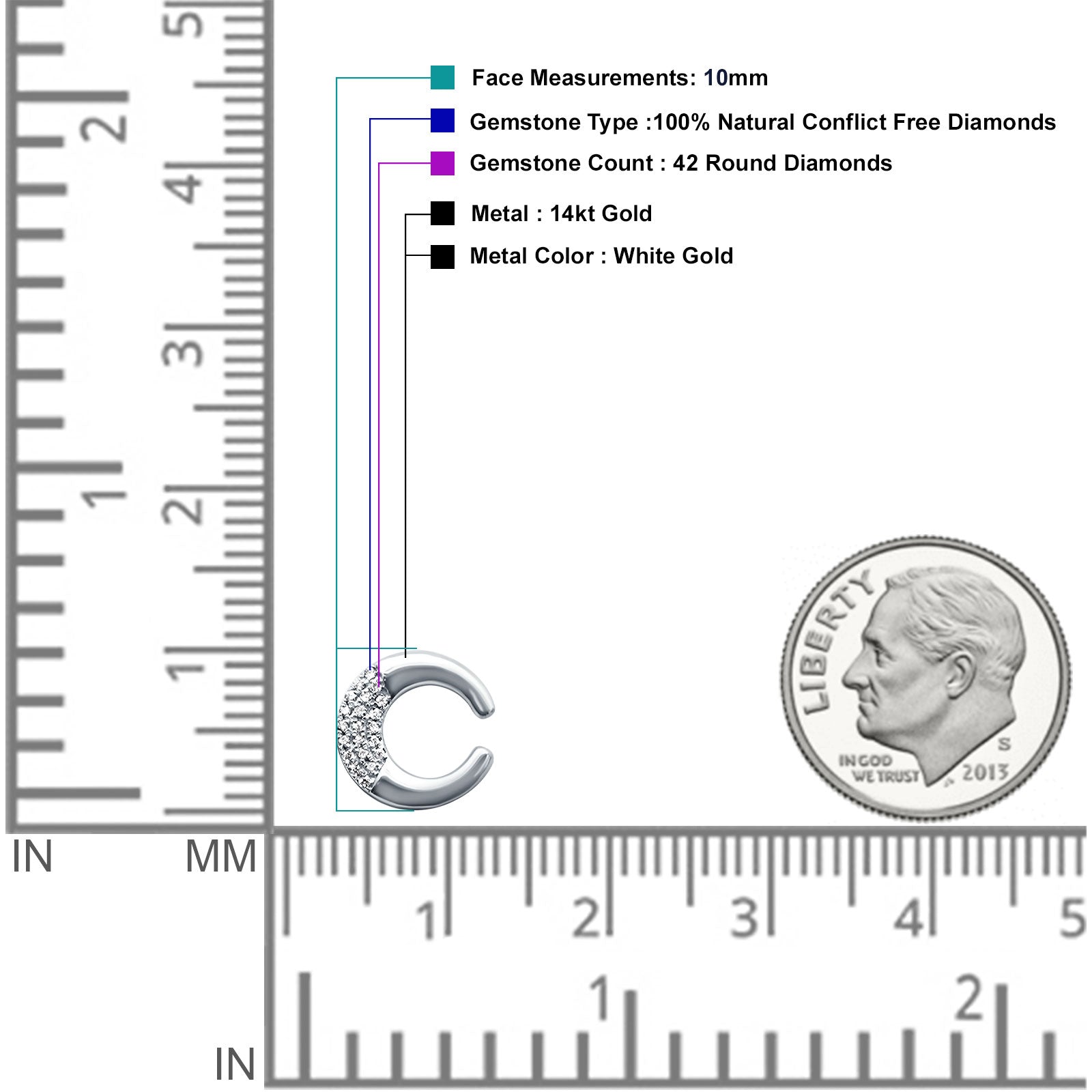 Crescent Moon Earrings