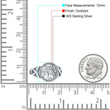 925 Sterling Silver Tree of Life Ring Wholesale