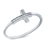 Sideways Cross Ring