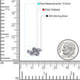 Antiqued Designer Flowers With Bee Oxidized Fashion Band Thumb Ring