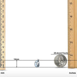 Hoop Huggies Earrings Irregular Shape Black Tone, Lab Created White Opal 925 Sterling Silver