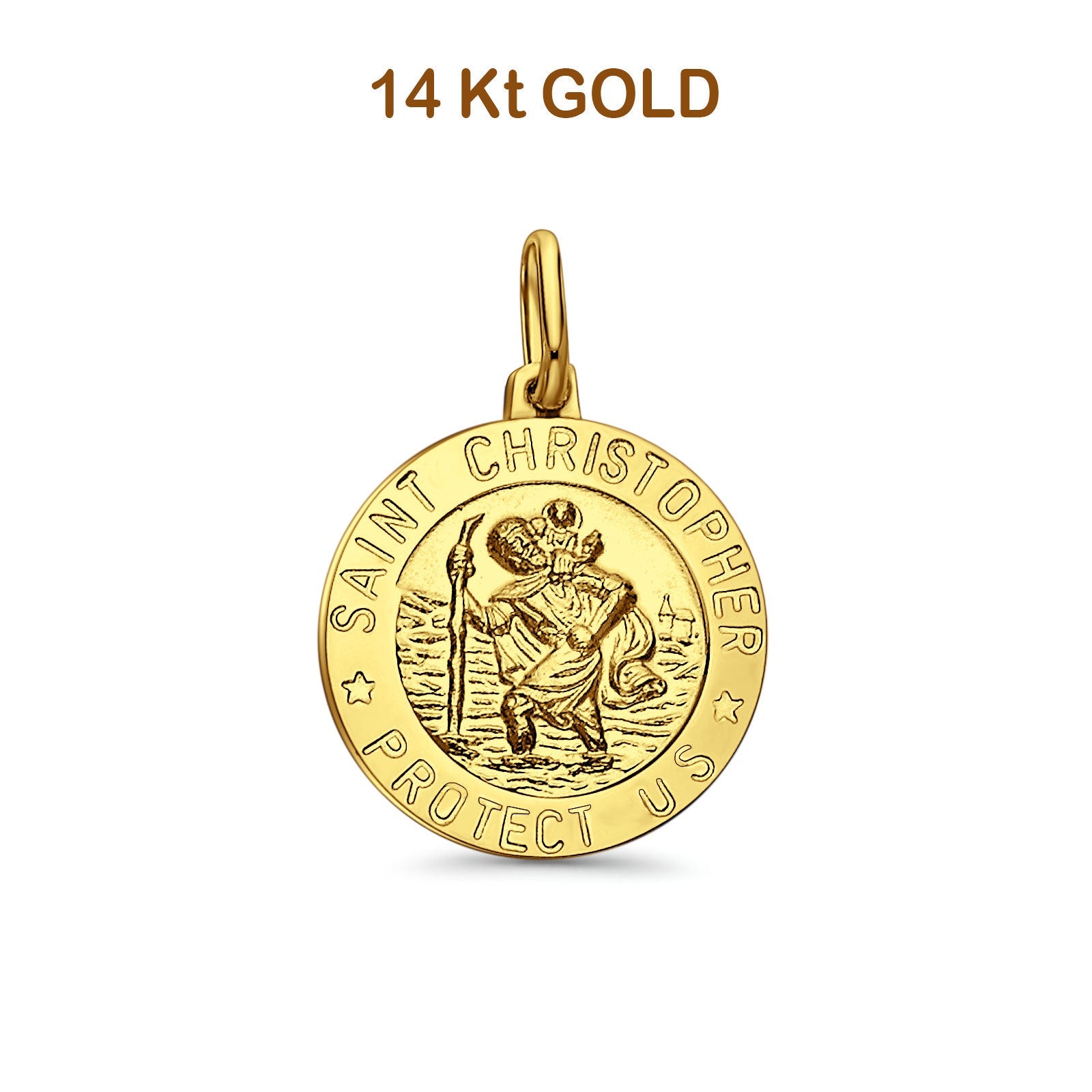 st christopher pendant