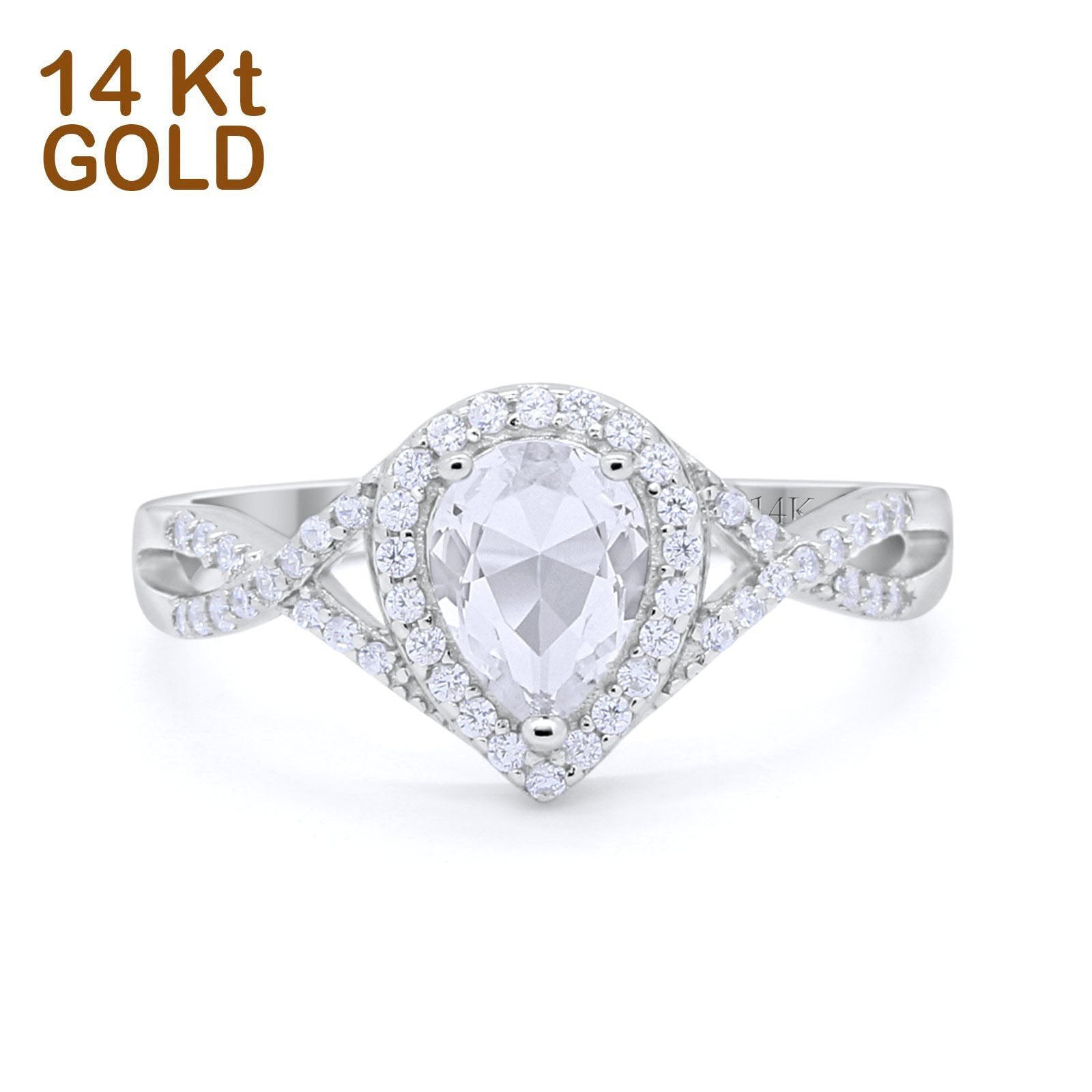 teardrop Promise Ring