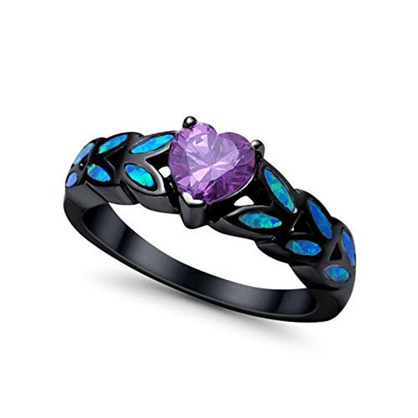 韓国発【TATIANA】(SILVER925) Opal Heart Ring 韓国発【TATIANA】(SILVER925) Opal Heart Ring (TATIANA/指輪