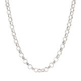1.8MM Rolo Chain .925 Solid Sterling Silver Sizes 16"-24"