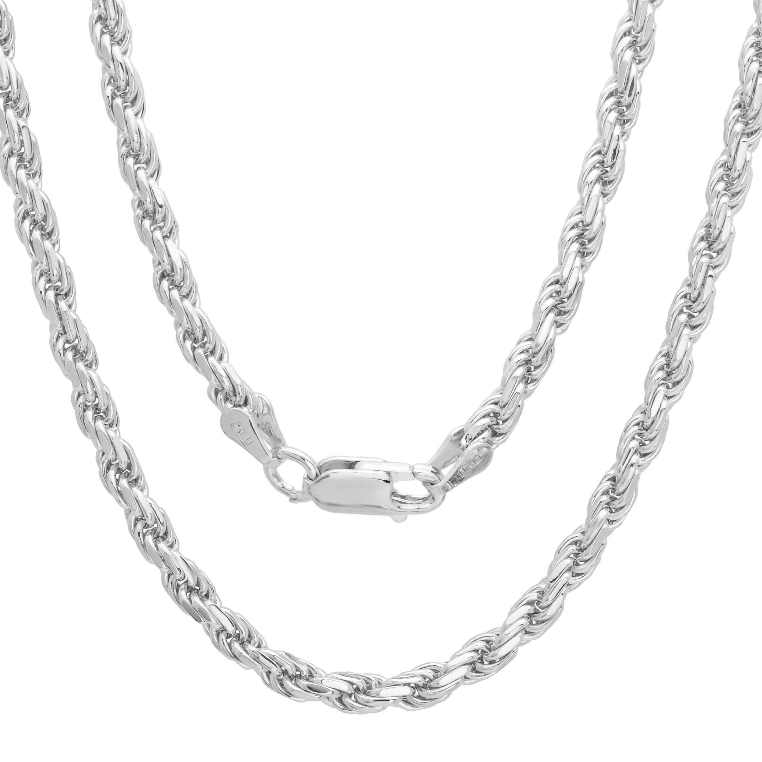 Rope Chain 925 Sterling Silver