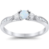 Three Stone Engagement Ring