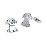 Puppy Stud Earrings 925 Sterling Silver Wholesale