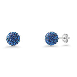 Full Ball Stud Earrings