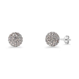 Full Ball Stud Earrings