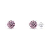 Full Ball Stud Earrings