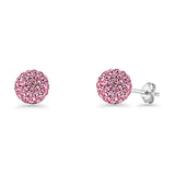 Full Ball Stud Earrings