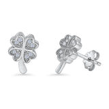 Clover Leaf Stud Earring