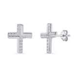 Cross Stud Earring