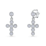 Cross Stud Earring