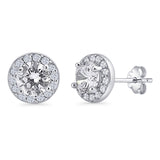 Round Stud Earring