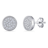 Round Stud Earring