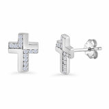 Cross Stud Earrings