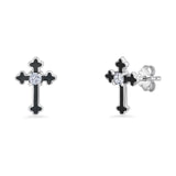 Cross Stud Earring