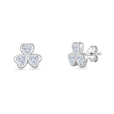 Clover Leaf Stud Earring