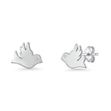 Dove Stud Earrings