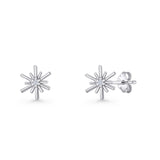 Petite Dainty Starburst Earrings