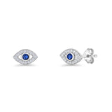 Evil Eye Stud Earrings