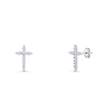 Cross Stud Earrings