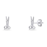 Scissors Stud Earrings