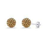 Ball Stud Earrings