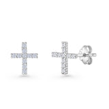 Cross Stud Earrings