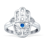 Evil Eye Hamsa Ring