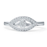 Good Luck Evil Eye Ring