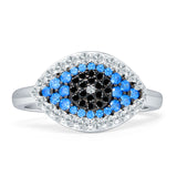 Good Luck Evil Eye Ring