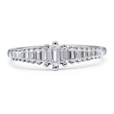 Bagauette Traped Ring