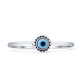 Round Evil Eye Ring