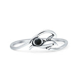 Dolphin & Wave Ring